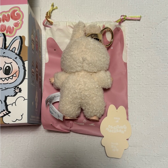 🐑 Authentic Opened Labubu Exciting Macaron Monster Soymilk - Picture 3 of 3